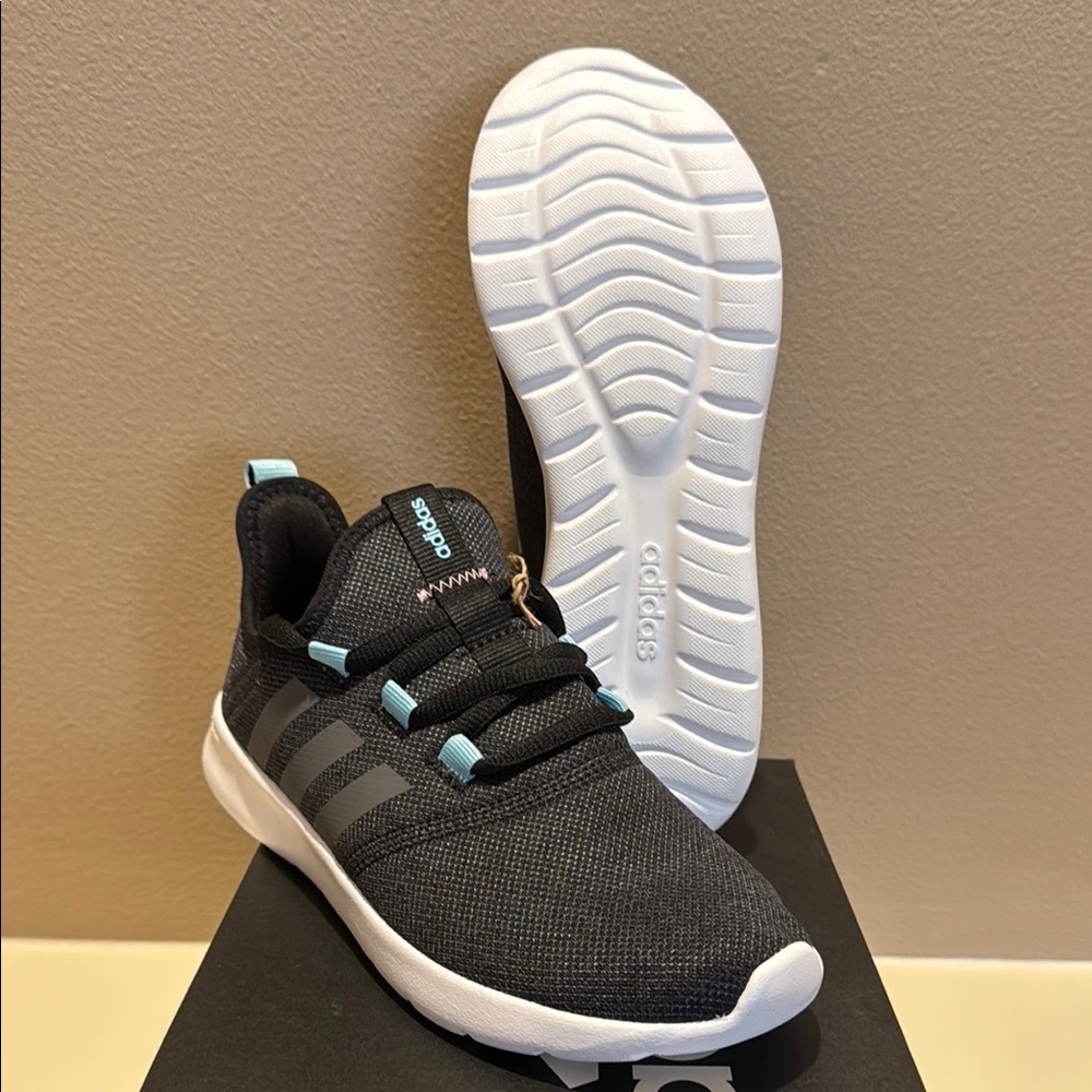 Adidas Cloudfoam Pure 2.0 Women’s Size 7.5 Running Shoes Denim Blue H04759